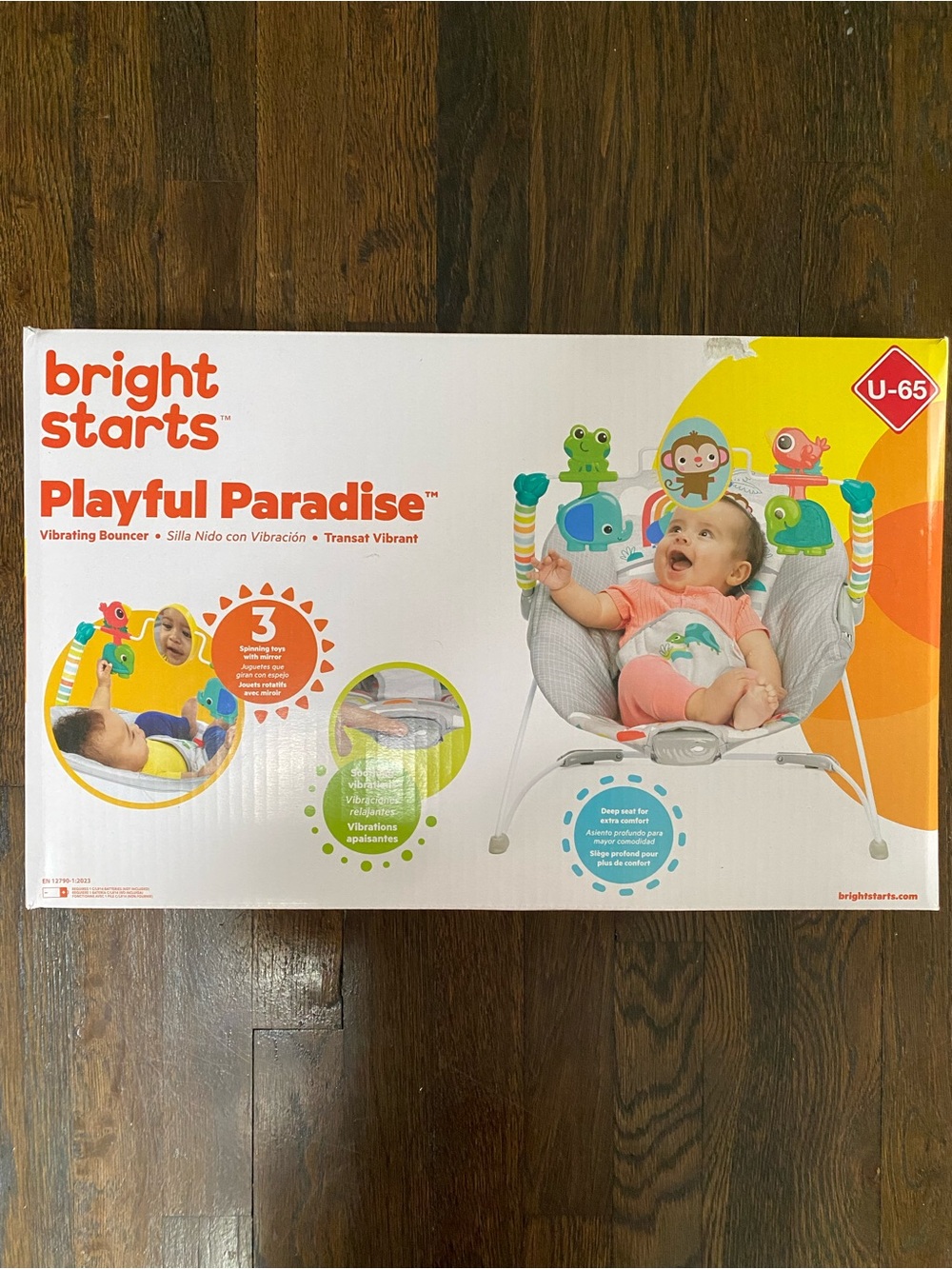 Bright Starts Playful Paradise Vibrating Bouncer